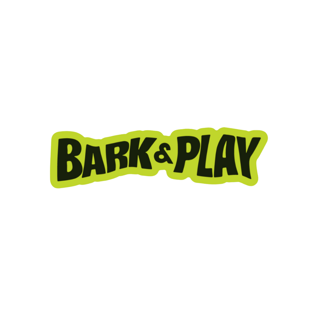 BARK & PLAY LOGO STICKER