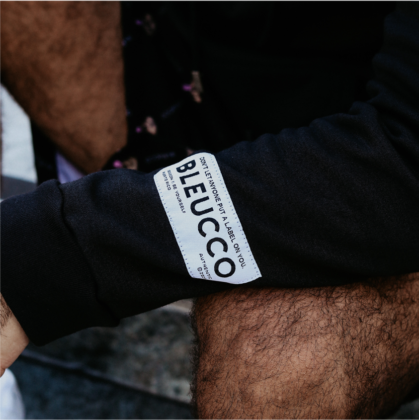BLEUCCO LOGO HOODIE