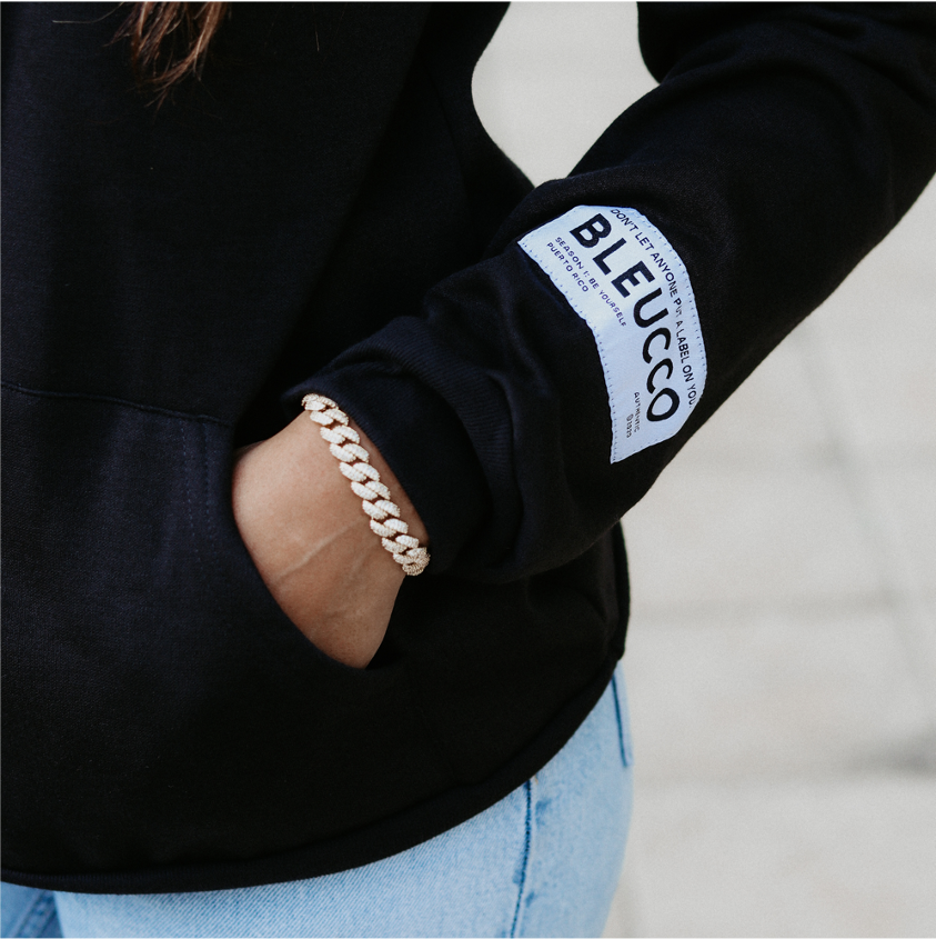 BLEUCCO LOGO HOODIE