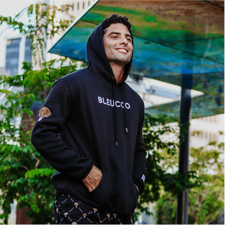 BLEUCCO LOGO HOODIE