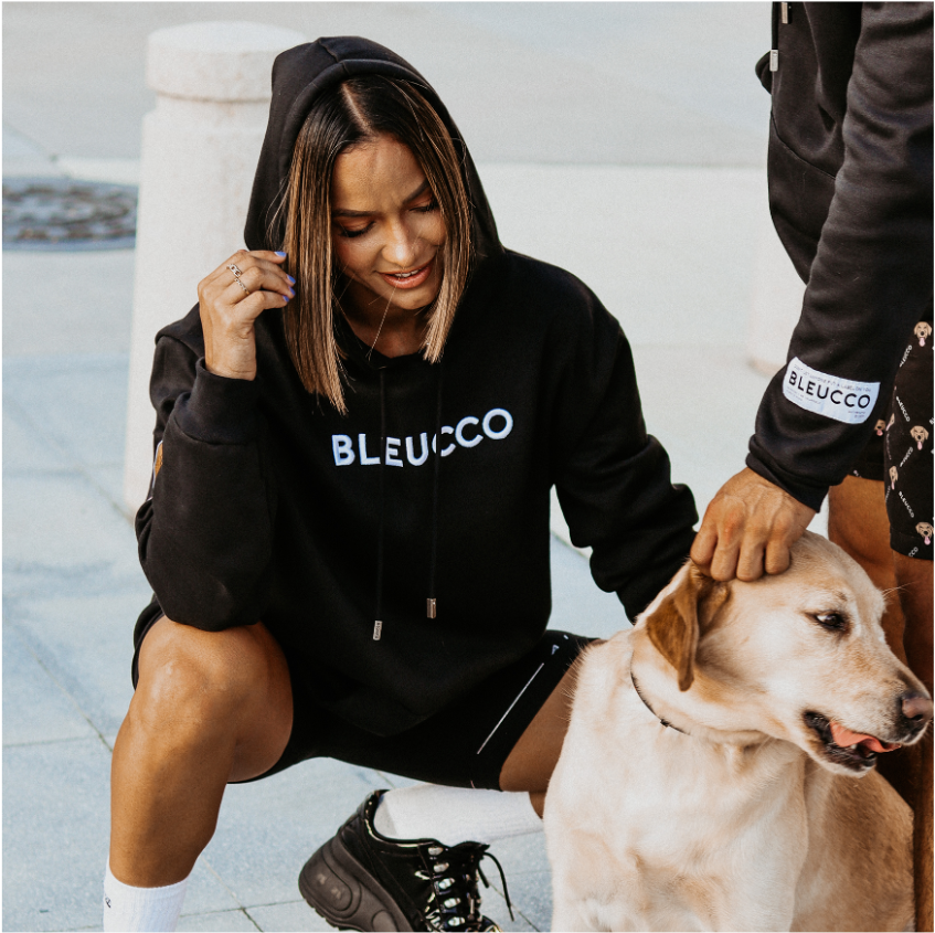 BLEUCCO LOGO HOODIE