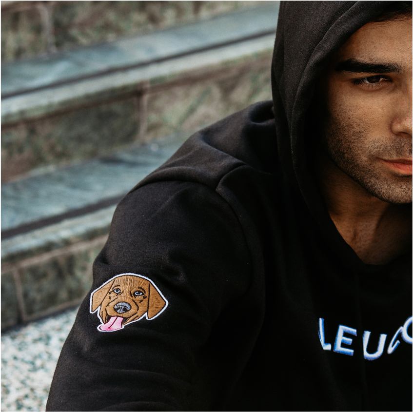 BLEUCCO LOGO HOODIE