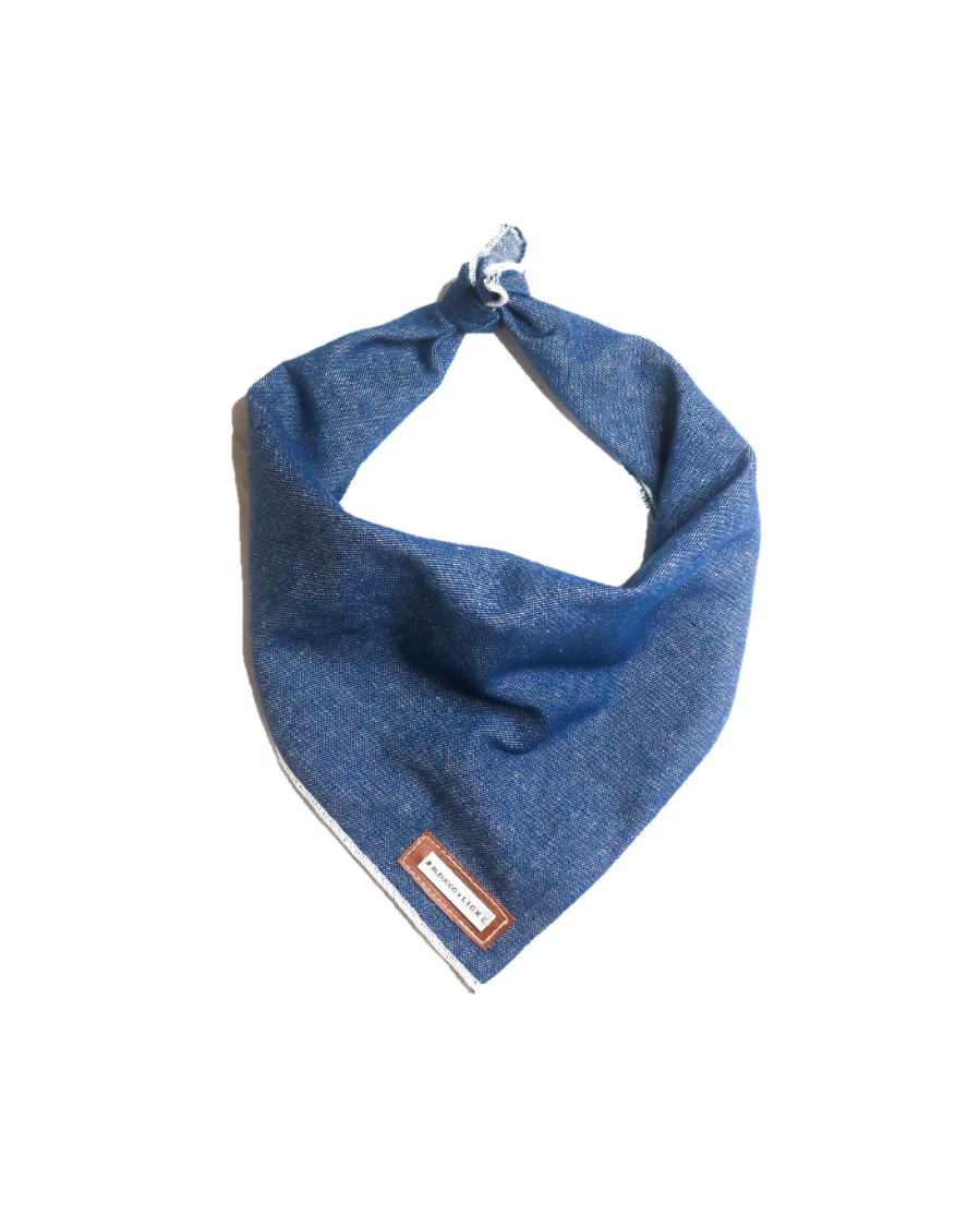 DENIM PET BANDANA