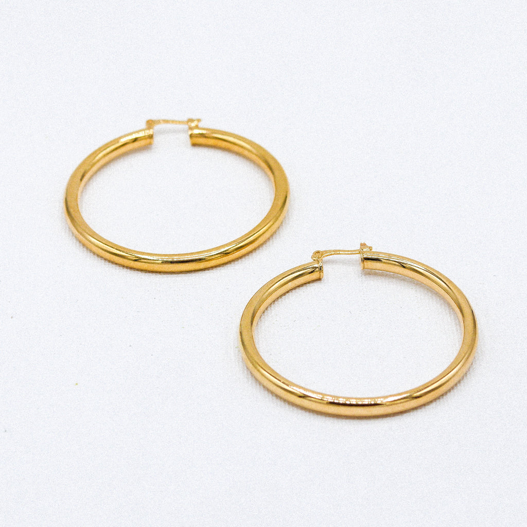 HOOPS BOLD EARRINGS